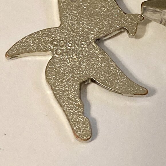 Vtg Disney Tinker Bell TInkerbell Tink Clip On Charm Zipper Pull Bag Signed - Picture 5 of 7